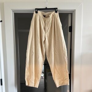Rowing Blazers Cream Trousers for Effortless Style